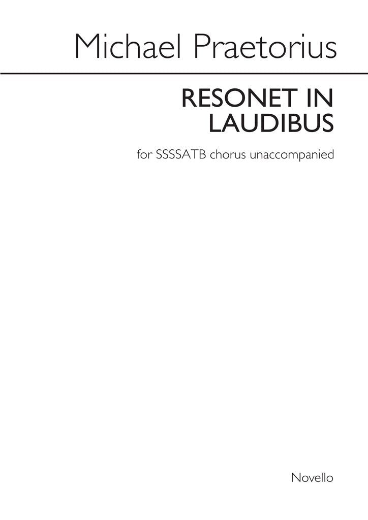 Resonet In Laudibus