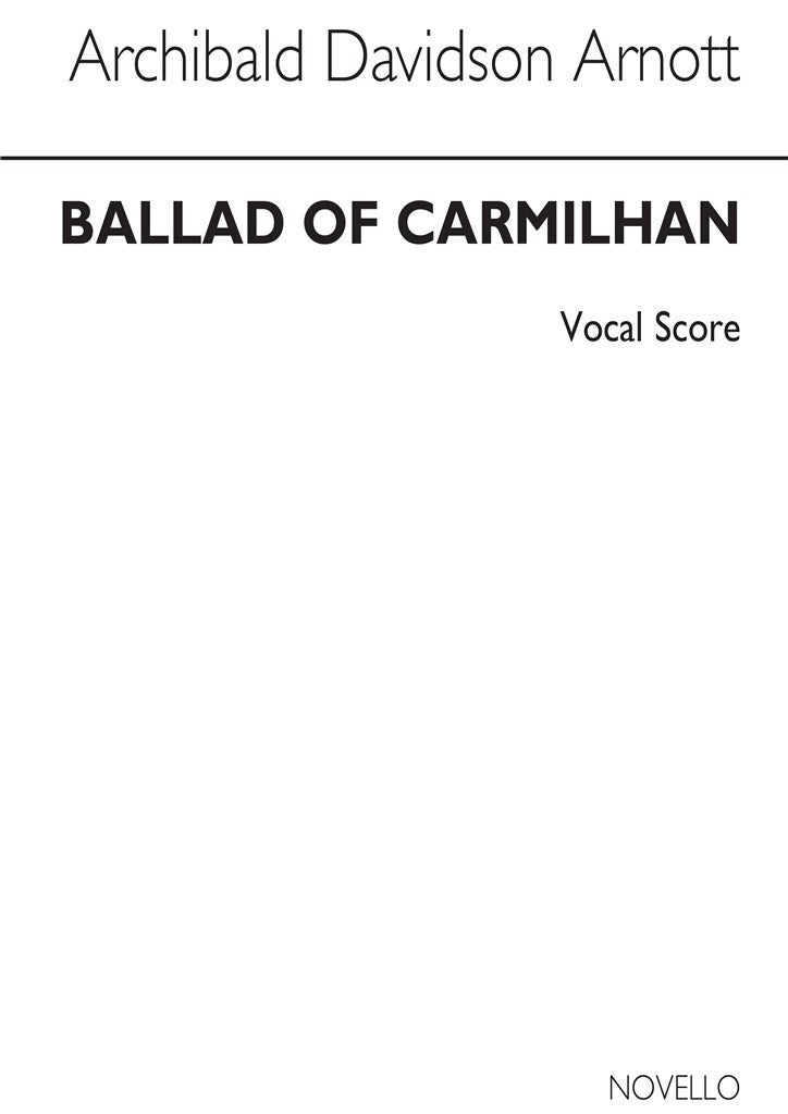 Ballad Of Carmilhan