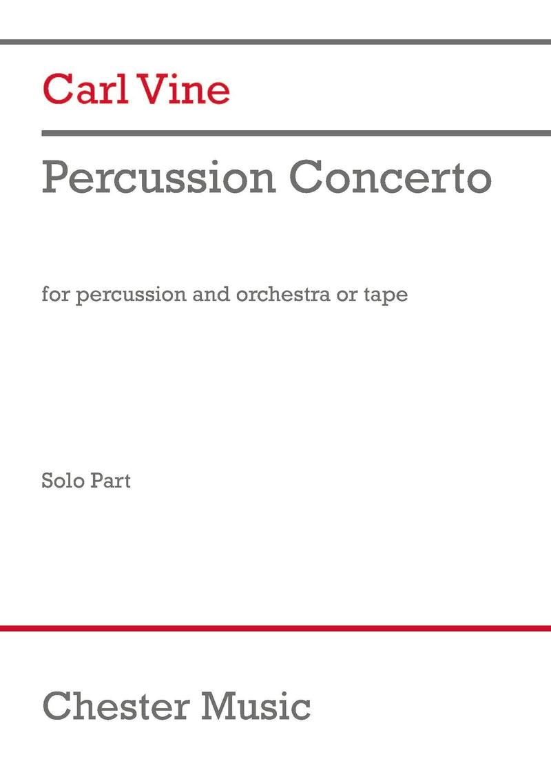 Percussion Concerto (Percussion Part)