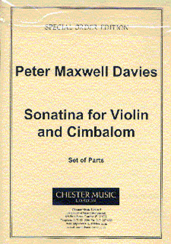 Sonatina For Violin And Cimbalom (Set of Parts)