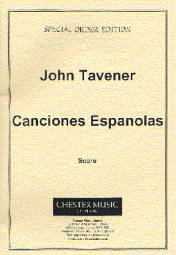 Canciones Espanolas (1972) (Score)