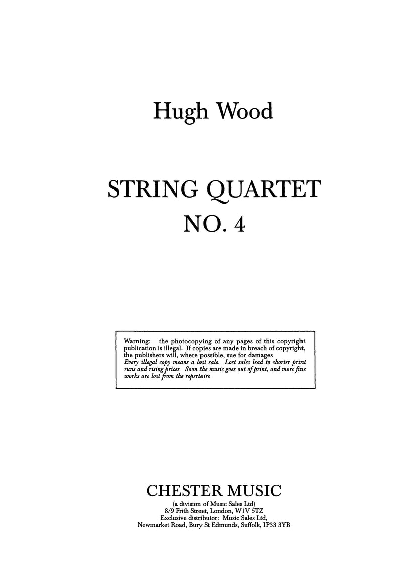 String Quartet No.4 Op.34 (Study Score)