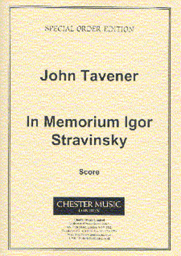 In Memorium Igor Stravinsky