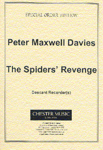 The Spiders' Revenge - Descant Recorder