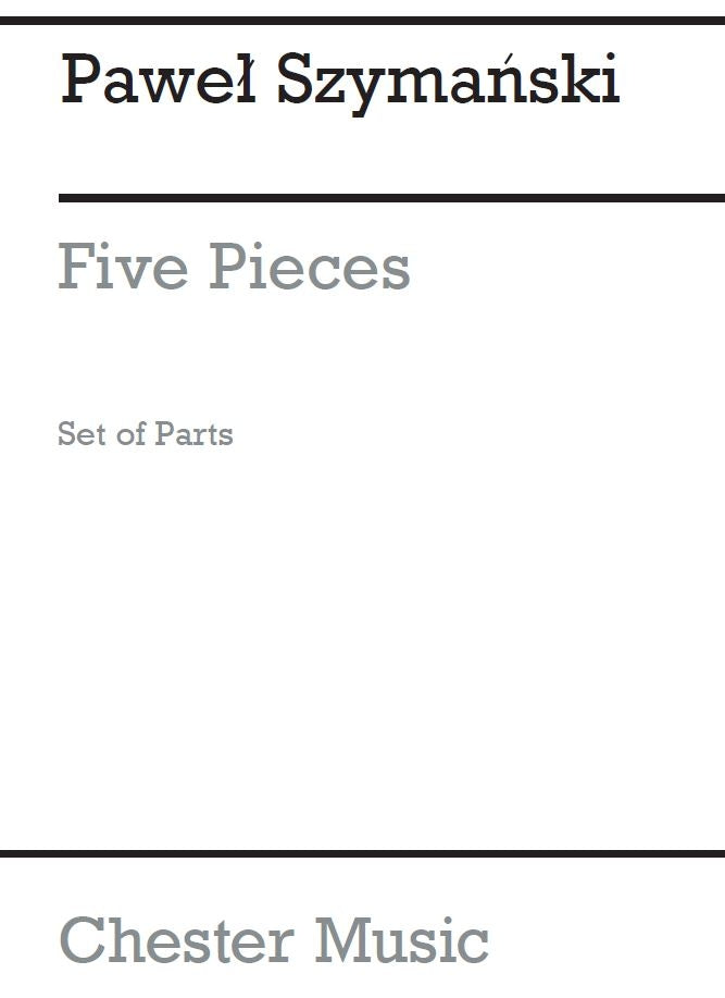 Five Pieces For String Quartet (Set of Parts)