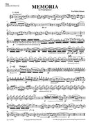 Memoria For Wind Quintet (Set of Parts)