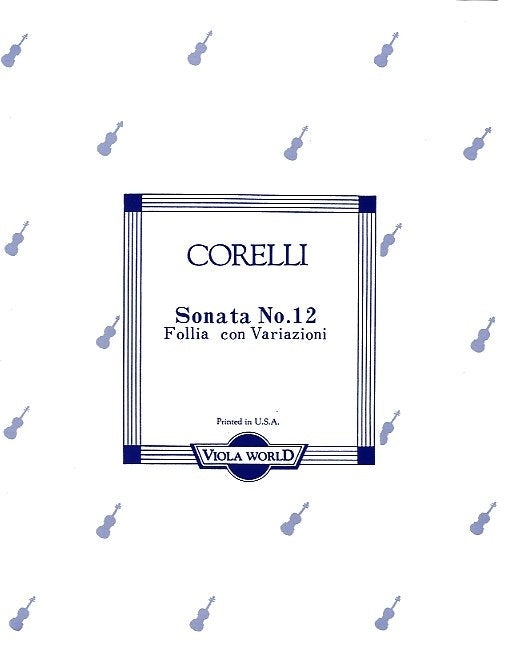 Sonata No.12 La Folia Con Variazoni