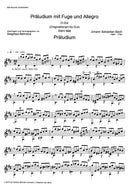 Prelude Fugue and Allegro