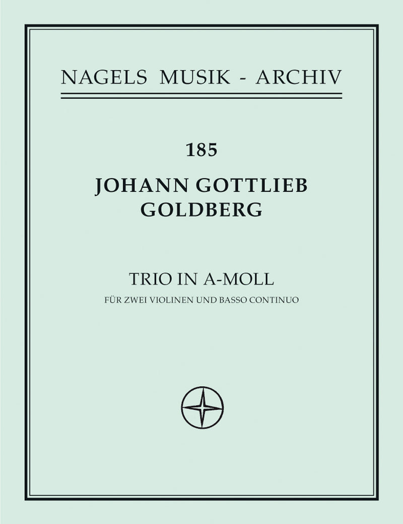Triosonate für zwei Violinen und Basso continuo a-Moll