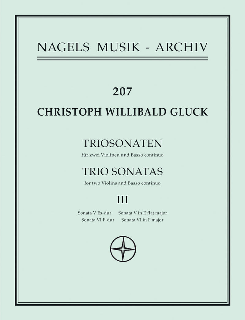 Zwei Triosonaten für Zwei Violinen und Basso continuo: Sonaten Es-dur und F-dur