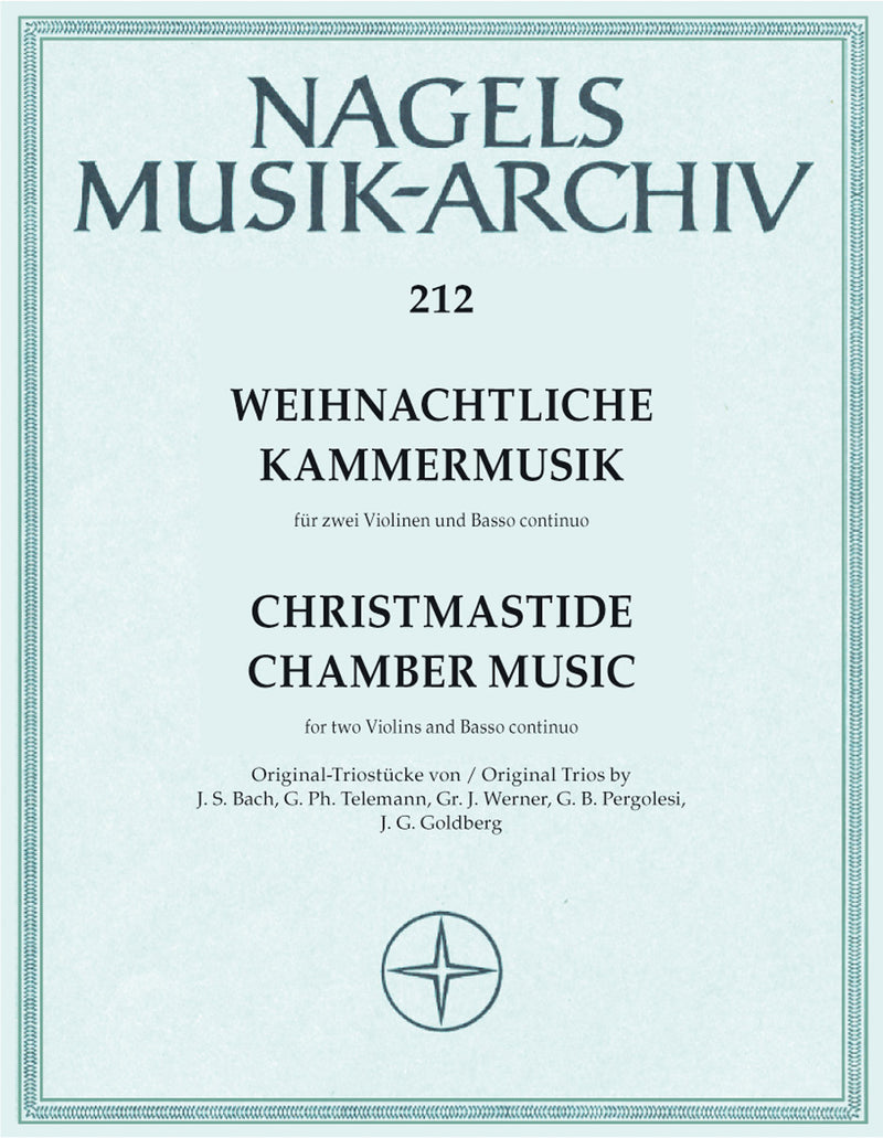 Weihnachtliche Kammermusik [Performance score, set of parts]