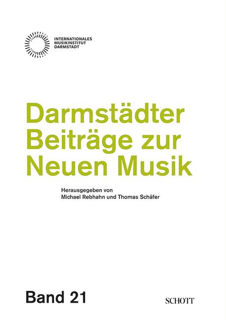 Darmstädter Beiträge zur neuen Musik, Vol. 21