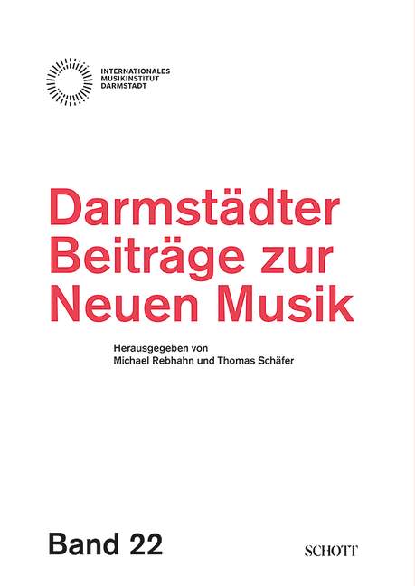 Darmstädter Beiträge zur neuen Musik,, Vol. 22, Vol. 22