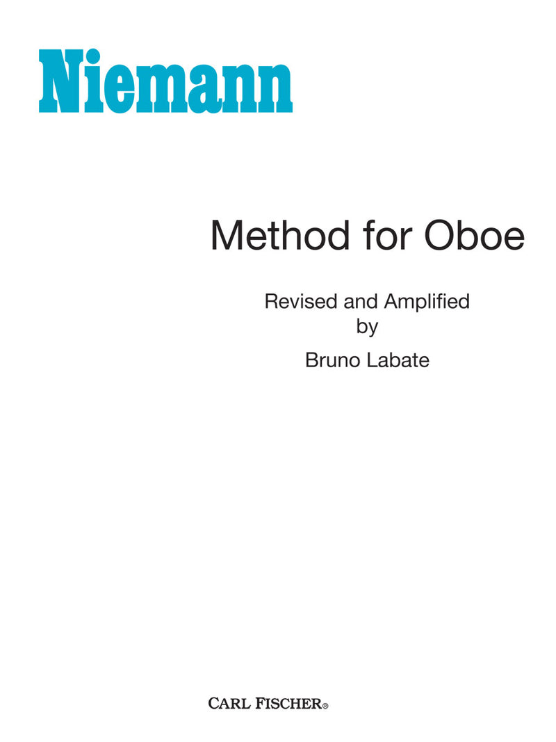 Method for Oboe
