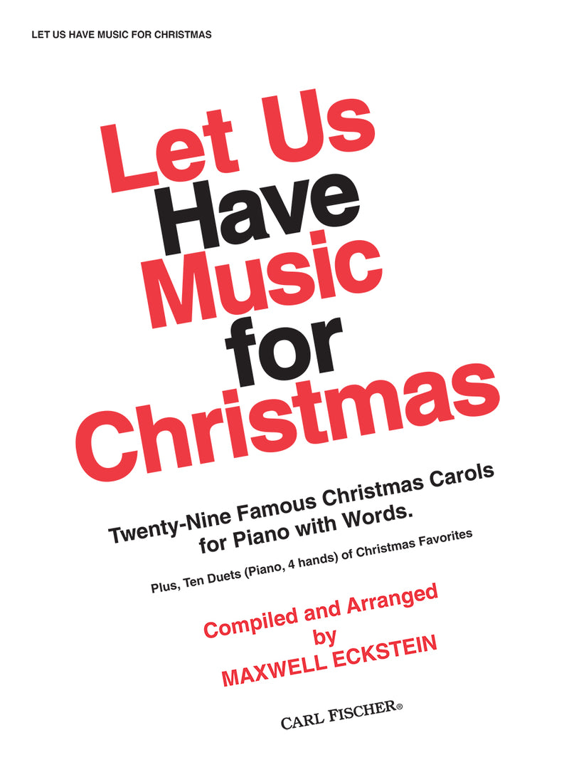 Let Us Have Music for Christmas