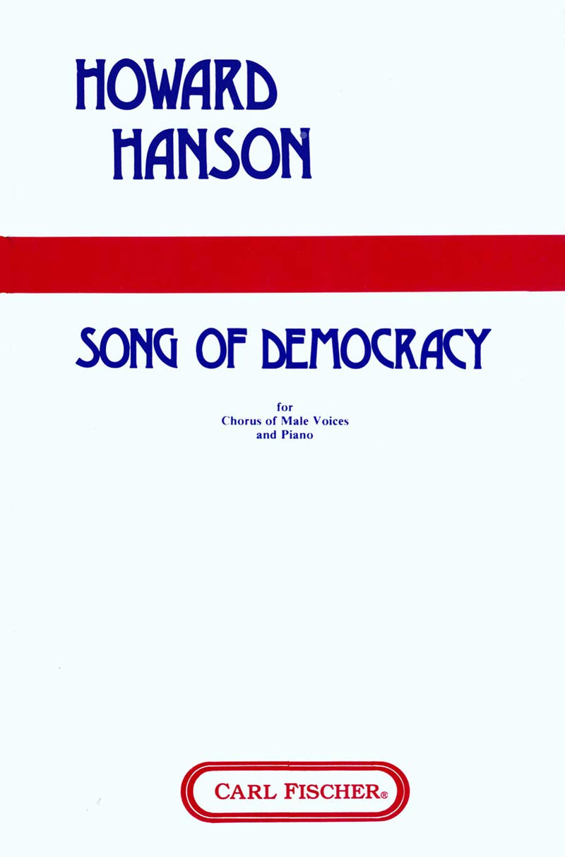 Song of Democracy (TTBB and Piano)