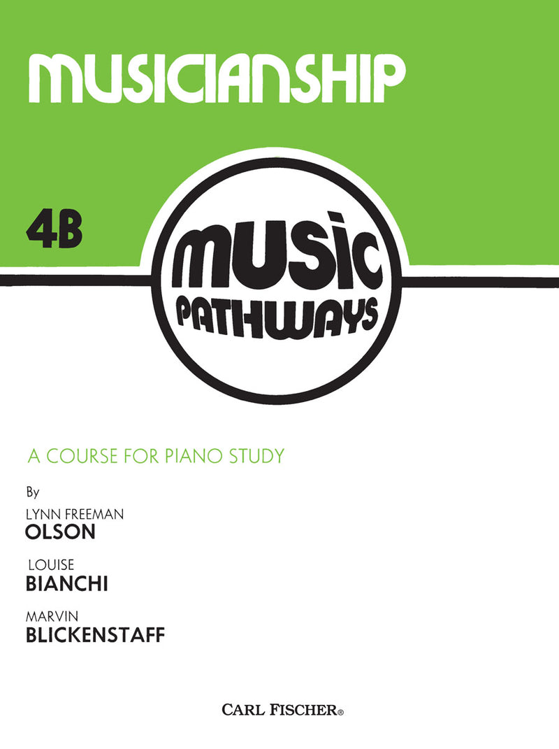 Music Pathways Musicianship 4B