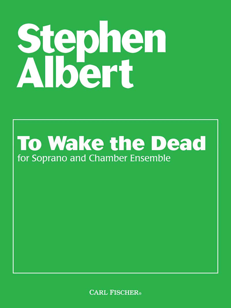 To Wake The Dead (Score Only)