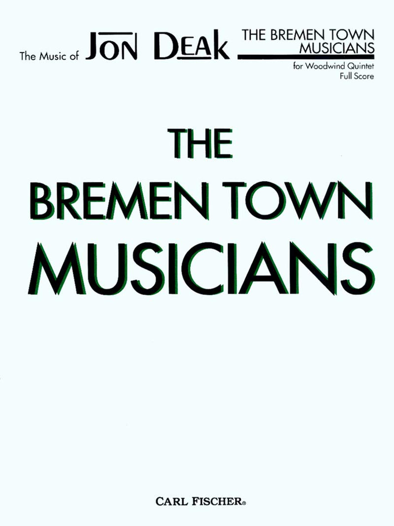 The Bremen Town Musicians (Score Only)