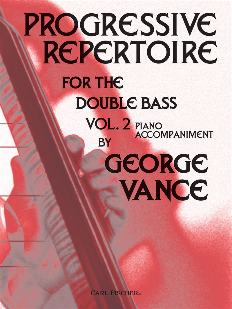 Progressive Repertoire for the Double Bass, Vol. 2 (Piano accompaniment)