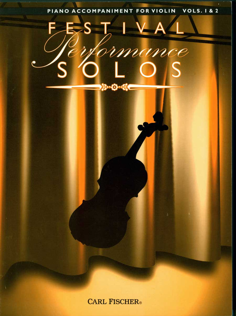Festival Performance Solos (Piano Accompaniment for Violin), Vol. 1 & 2