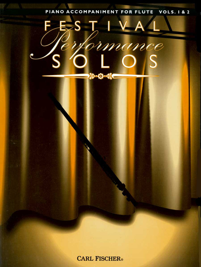 Festival Performance Solos (Piano Accompaniment for Flute), Vol. 1 & 2