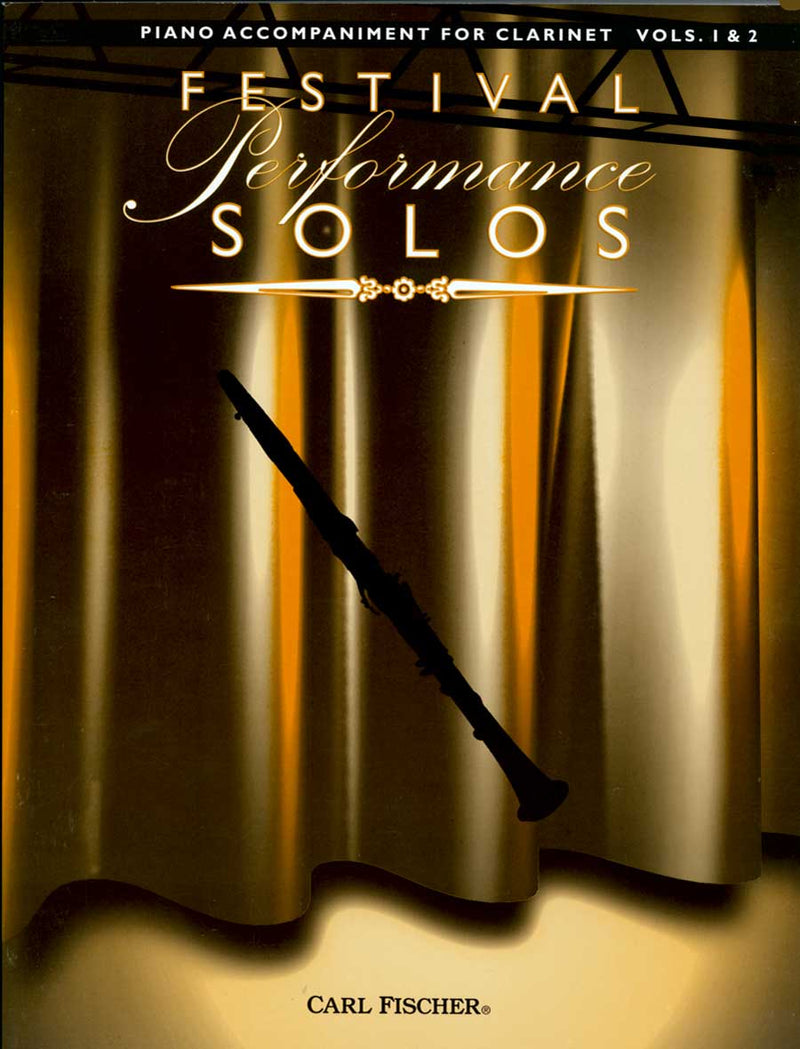Festival Performance Solos (Piano Accompaniment for Clarinet), Vol. 1 & 2