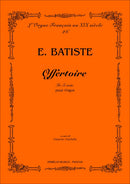 Offertoire in Si min. pour orgue