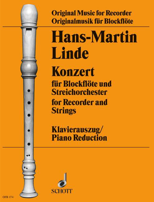 Konzert (piano reduction with solo part)