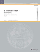 5 leichte Suiten aus dem Barock