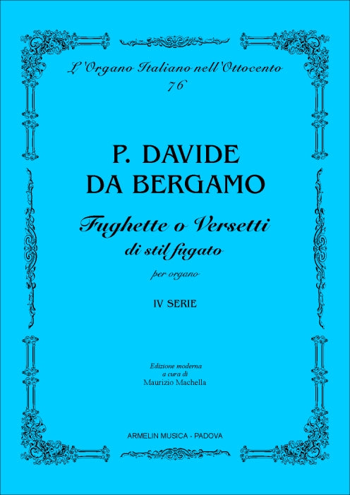 Fughette e versetti in stile fugato, vol. 4