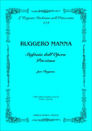 Sinfonia per organo solo dall'opera "Preziosa"