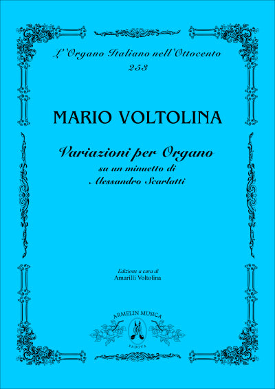 Variazioni per organo su un minuetto di Alessandro Scarlatti