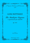 3 Studi per organo e segnatamente per il pedale