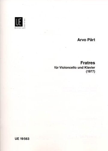Fratres (Cello and piano)
