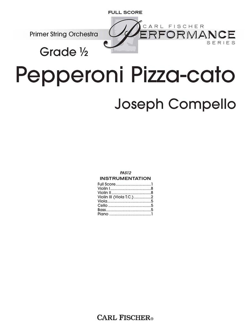 Pepperoni Pizza-cato (Study Score)