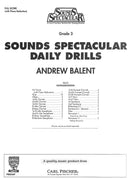 Sounds Spectacular Daily Drills (Score Only)