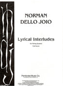 Lyrical Interludes (Score Only)
