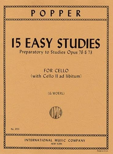 15 Easy Studies (1St Pos) Preparatory to, op. 73 & 76