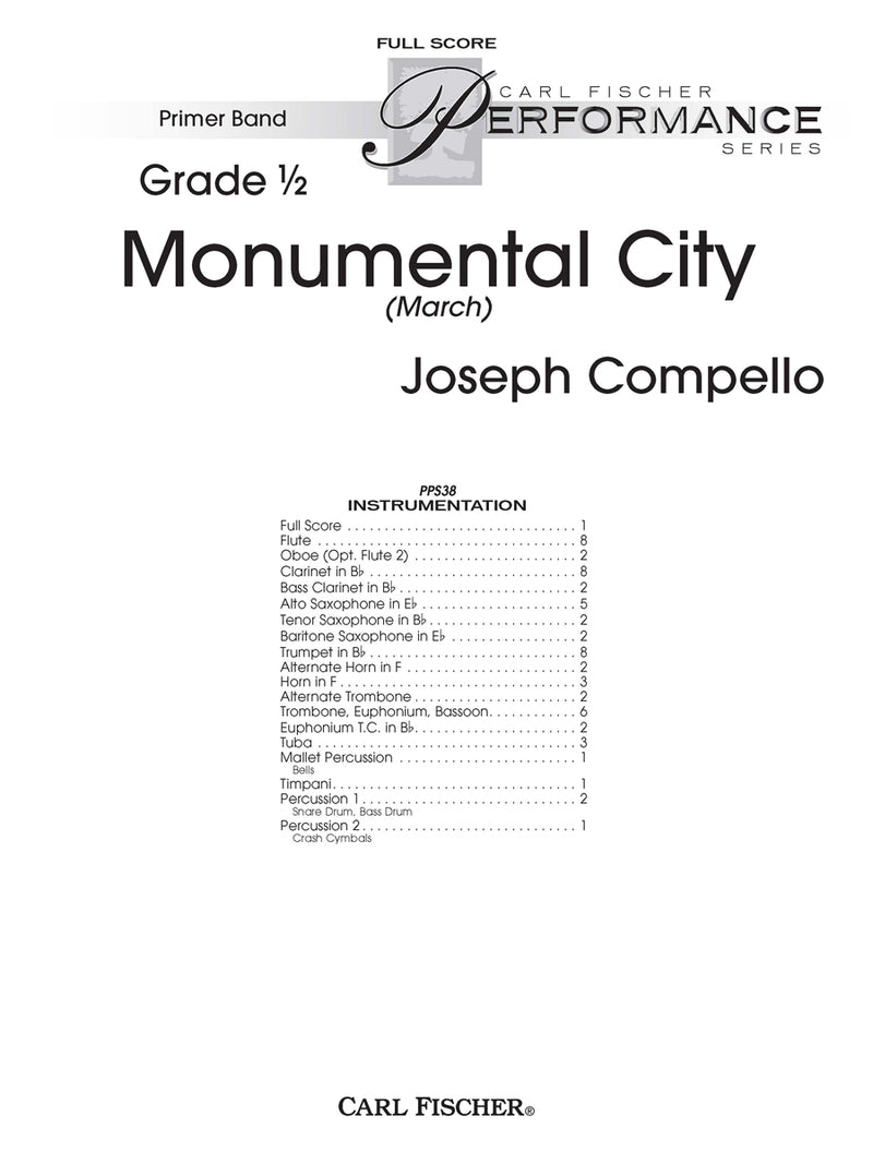 Monumental City (Study Score)