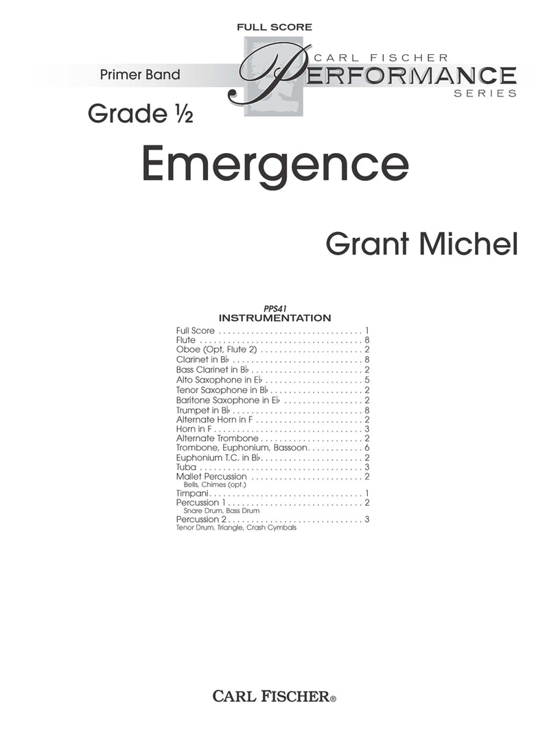 Emergence (Study Score)