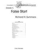 False Start (Study Score)