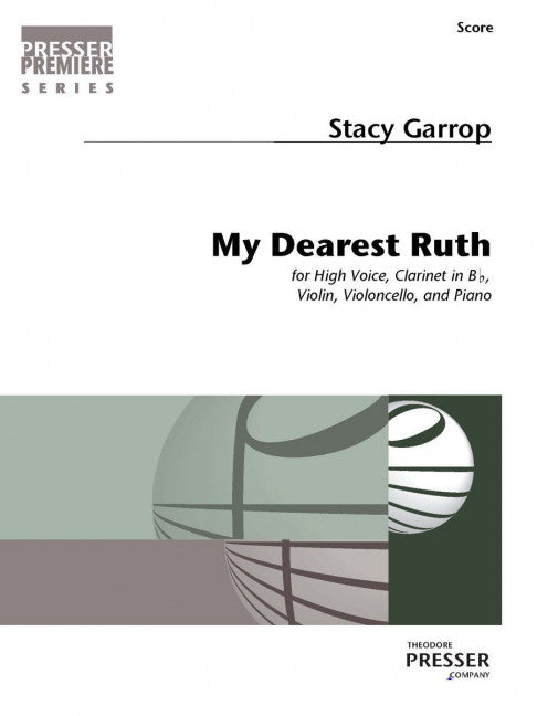 My Dearest Ruth (Score)