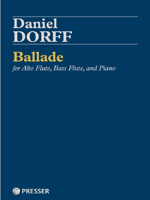 Ballade (alto flute, bass flute and piano)