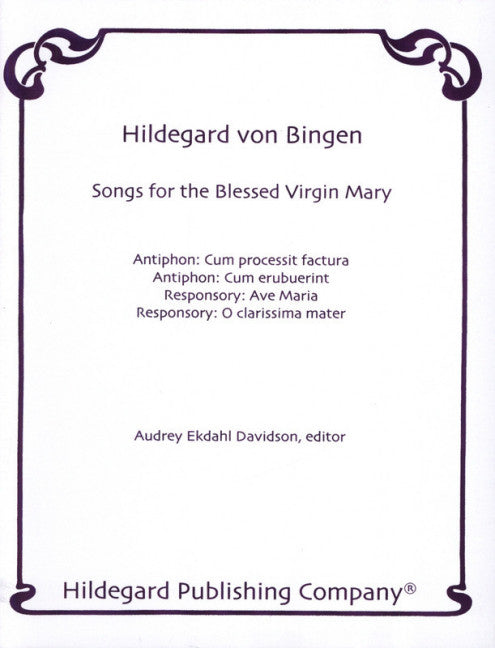 Songs for The Blessed Virgin Mary