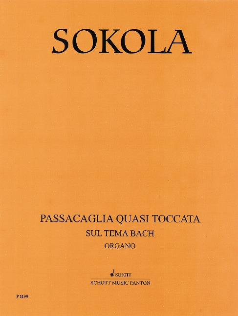 Passacaglia quasi Toccata Sul Tema Bach