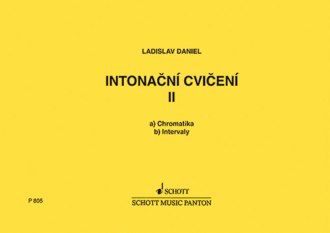 Intonacní cvicení II Band II