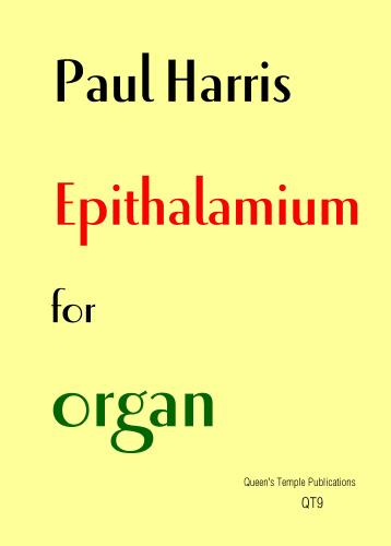 Epithalamium for Organ