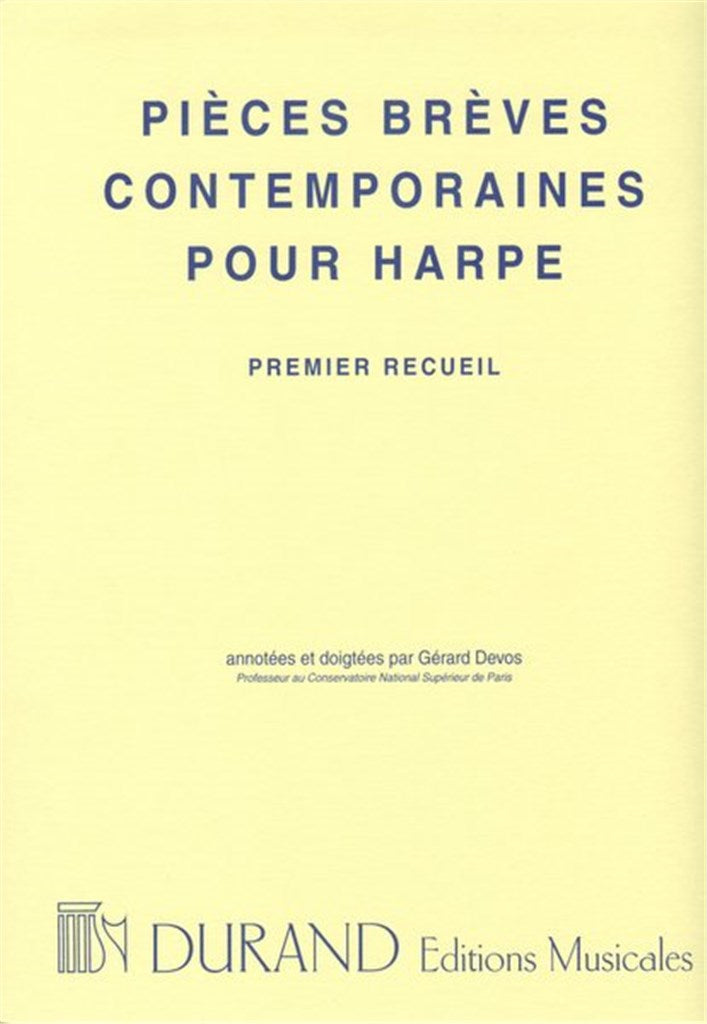 Pièces brèves contemporaines pour harpe, Vol. 1