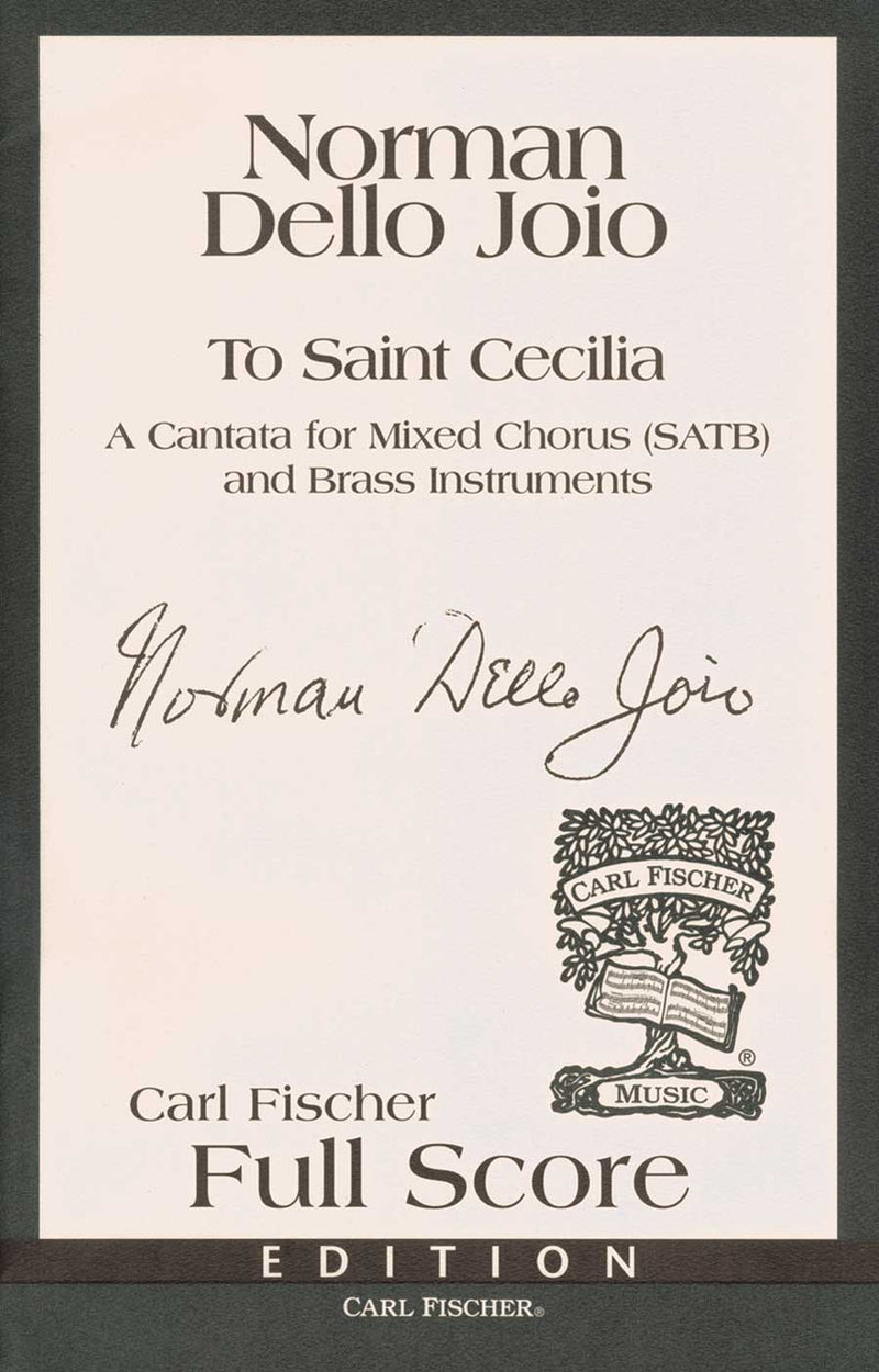 To Saint Cecilia